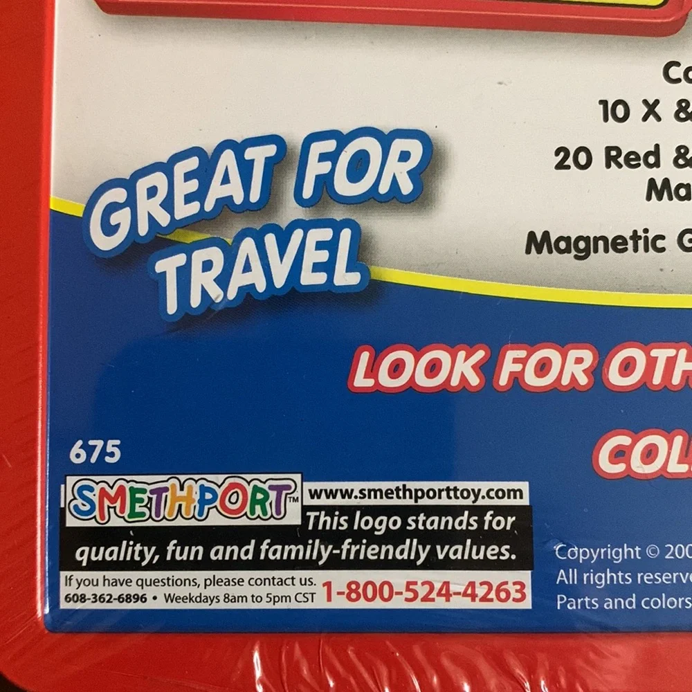 🆕 SMETHPORT TOYS- MAGNETIC 🧲 GAMES- GREAT FOR TRAVEL